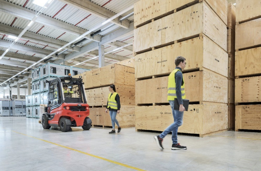 Détecter les piétons avec une caméra utilisant l’intelligence artificielle: une nouveauté dans la panoplie de sécurité de FenwickLinde